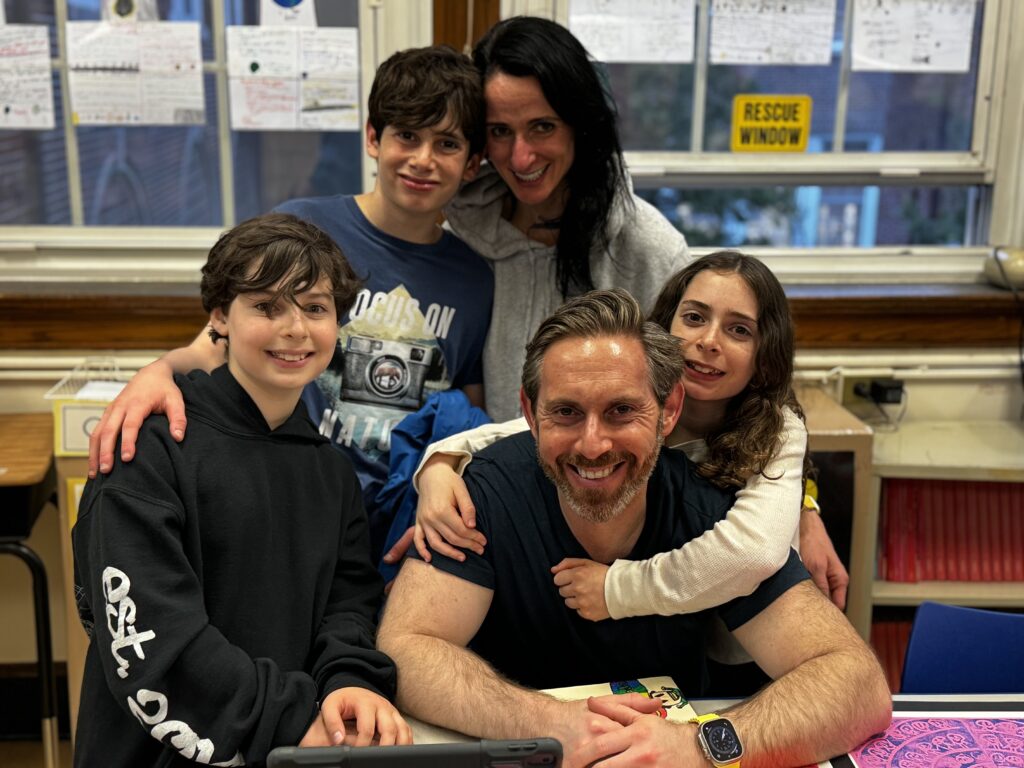 Me the Dad, my wife, and 3 kids